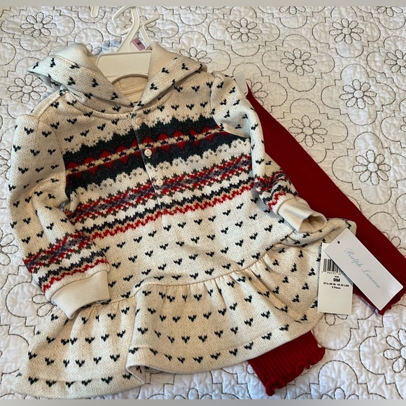 BNWT Baby Girl 9m Ralph Lauren Set - Picture 3 of 4